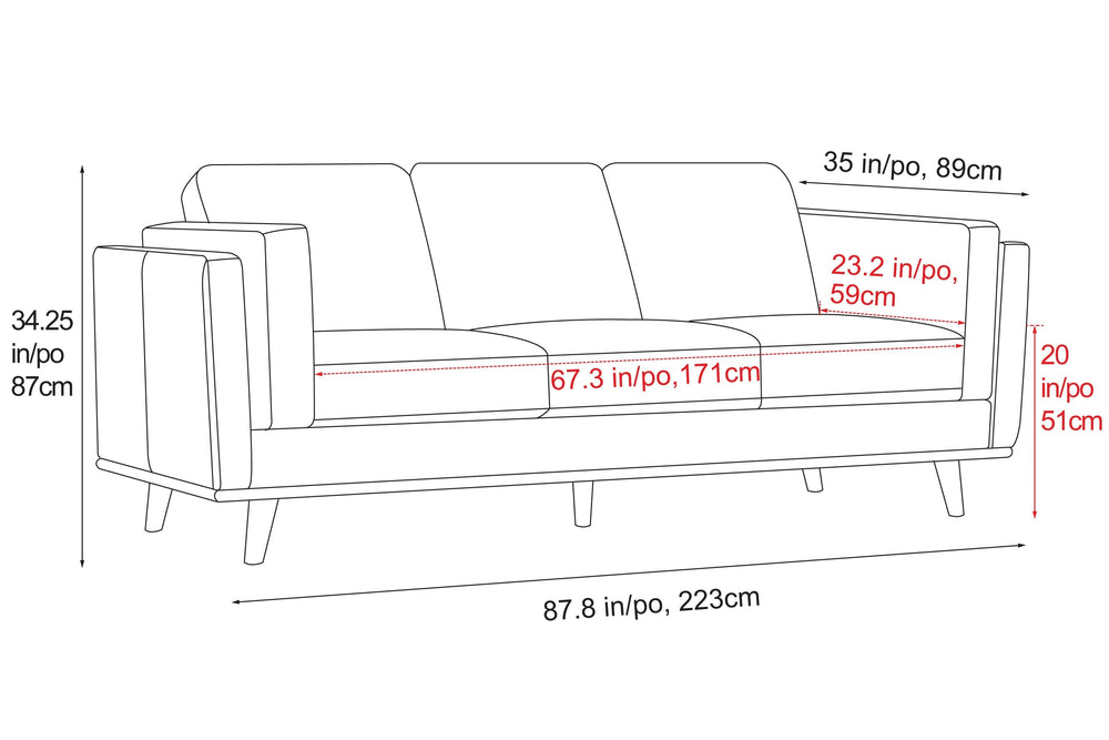 Valencia Artisan Threeseat