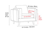 Valencia Artisan, Accent Chair