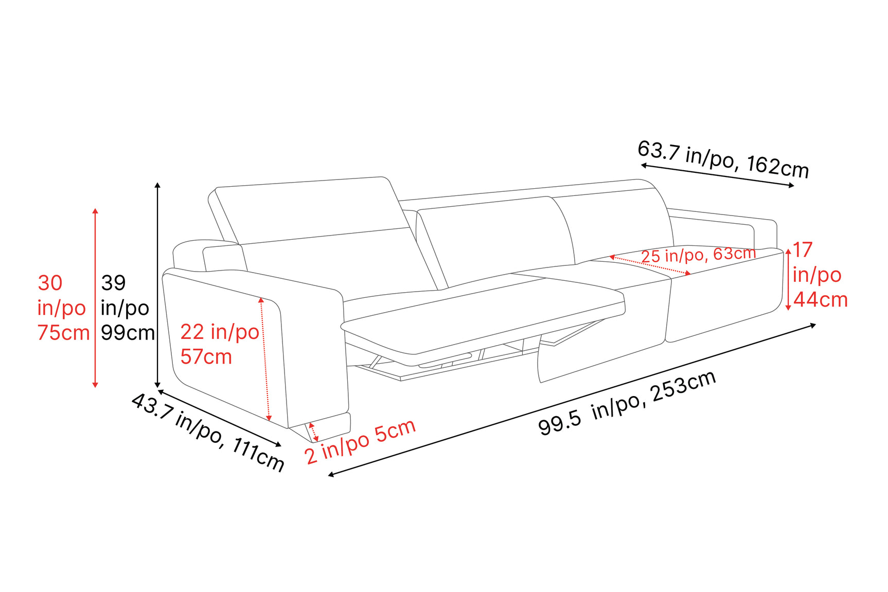 Valencia Valentina Sofa