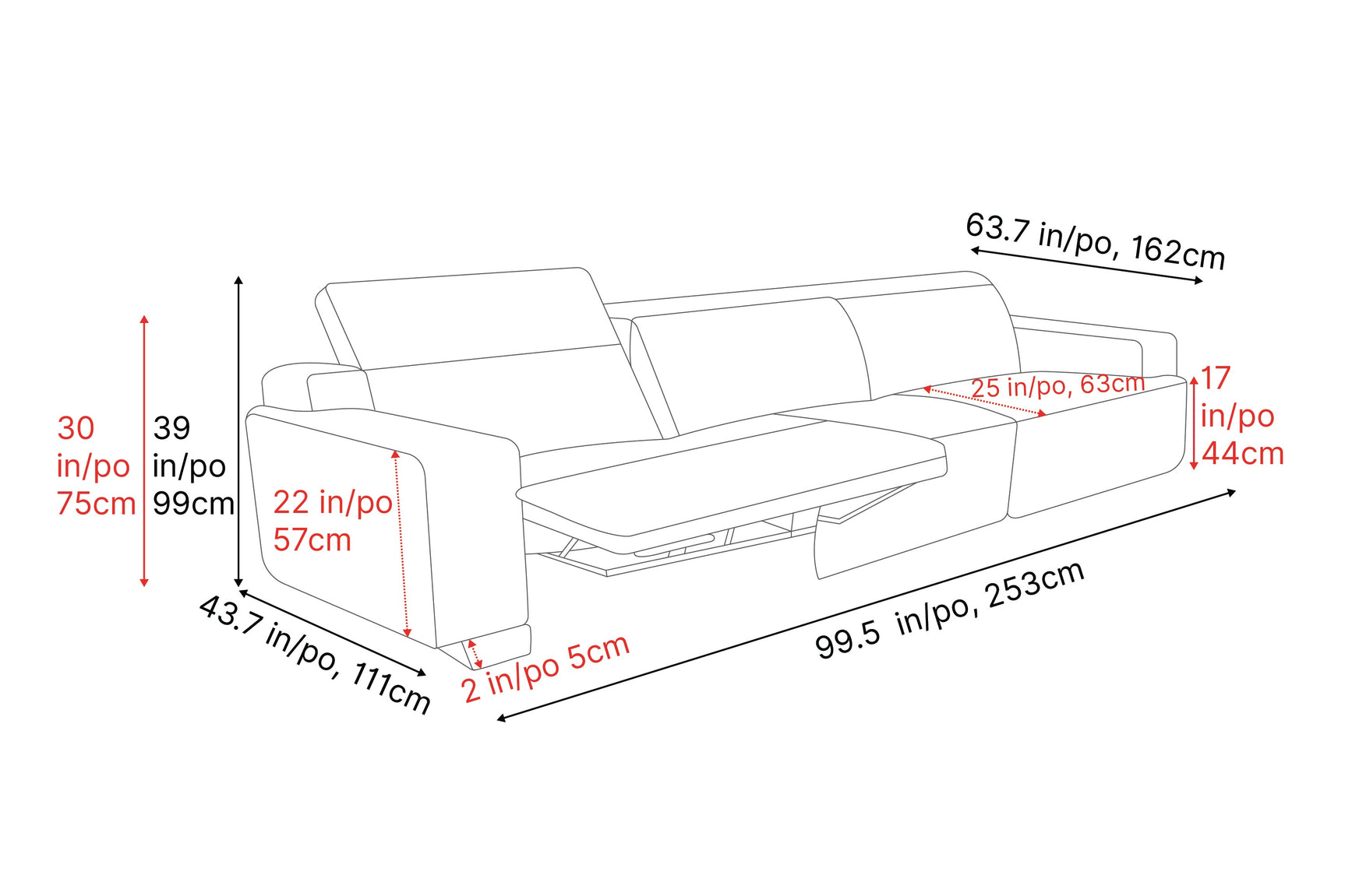 Valencia Valentina Sofa